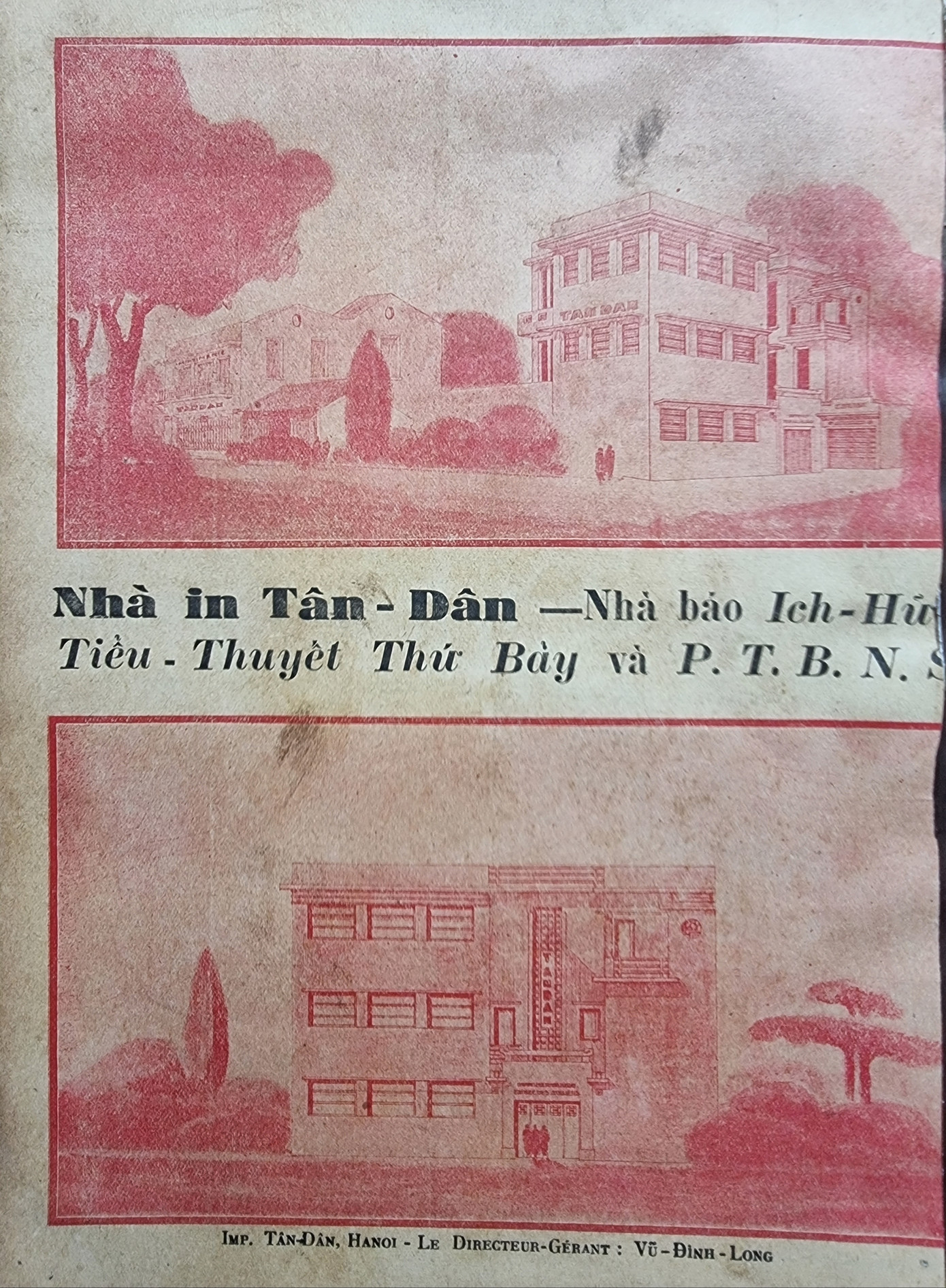 Nhà in Tân Dân
