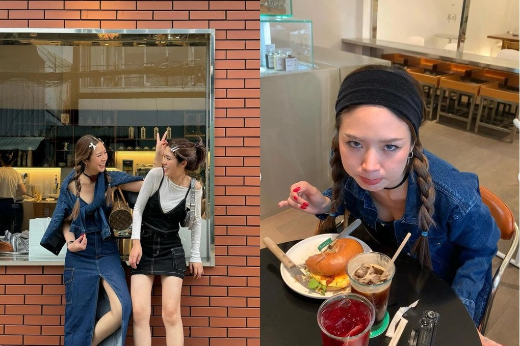 Không chỉ giới trẻ Việt, nhiều khách du lịch cũng bày tỏ sự thích thú đối với bức tường gạch này. Nichakorn Pirakittiworakun - blogger đến từ Thái Lan - nhận xét bức tường này rất "dễ thương" (Ảnh: @frennicha). Không chỉ giới trẻ Việt, nhiều khách du lịch cũng bày tỏ sự thích thú đối với bức tường gạch này. Nichakorn Pirakittiworakun - blogger đến từ Thái Lan - nhận xét bức tường này rất "dễ thương" (Ảnh: @frennicha).