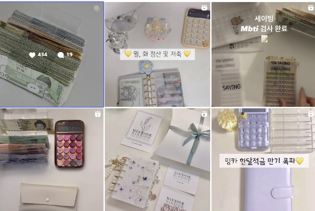 Chia tiền vào túi nhỏ theo từng mục đích chi tiêu