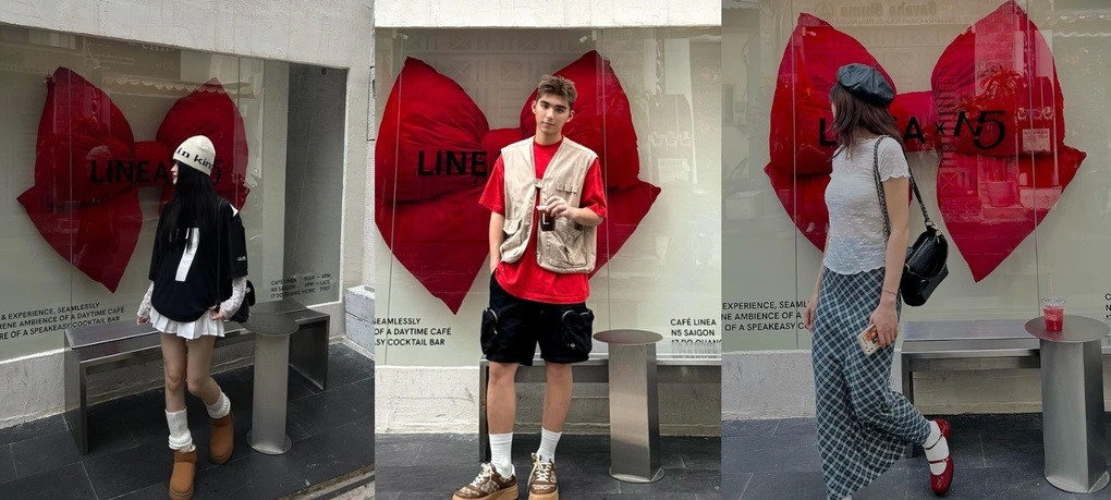 Nhiều người dùng mạng khá thích thú với cách chụp ảnh street style (phong cách đường phố) của các bạn trẻ Sài thành. Hơn nữa, họ cũng dành lời khen cho cách phối đồ hợp xu hướng, không thua kém những nhà sáng tạo nội dung trên thế giới (Ảnh: @tthchucc_, @heyyoo2888, @katiedang26). Nhiều người dùng mạng khá thích thú với cách chụp ảnh street style (phong cách đường phố) của các bạn trẻ Sài thành. Hơn nữa, họ cũng dành lời khen cho cách phối đồ hợp xu hướng, không thua kém những nhà sáng tạo nội dung trên thế giới (Ảnh: @tthchucc_, @heyyoo2888, @katiedang26).