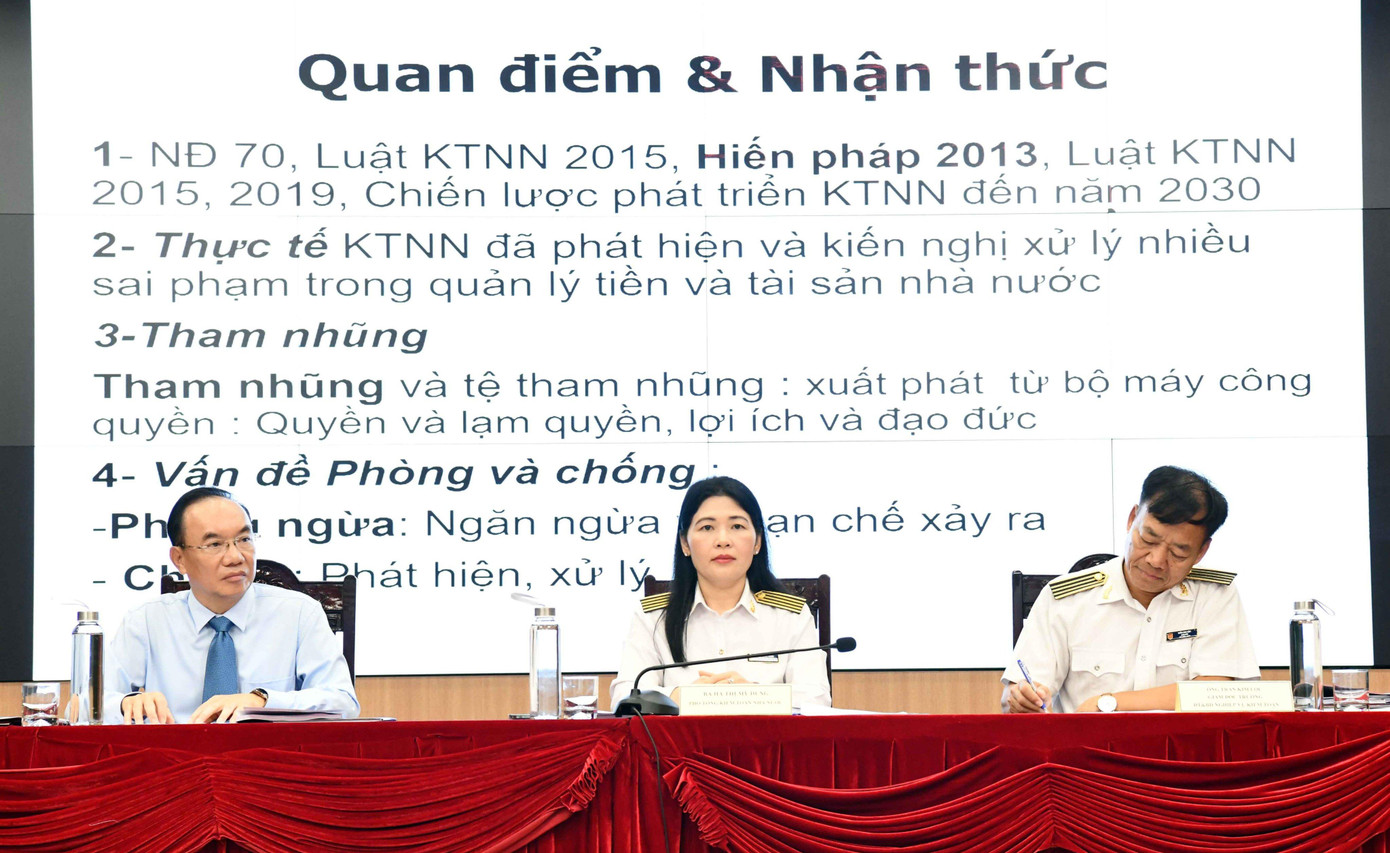 Các đại biểu chủ trì hội thảo Các đại biểu chủ trì hội thảo