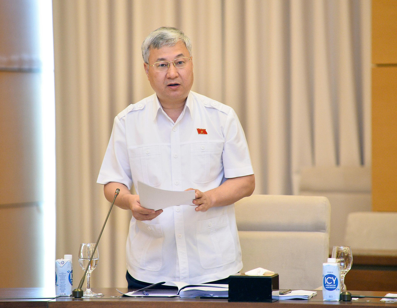 Ủy viên Thường trực Ủy ban Tài chính, Ngân sách của Quốc hội Trần Văn Lâm. Ảnh QH Ủy viên Thường trực Ủy ban Tài chính, Ngân sách của Quốc hội Trần Văn Lâm. Ảnh QH