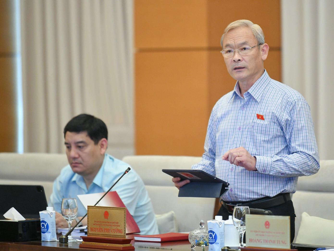 Chủ nhiệm Uỷ ban Tài chính Ngân sách Nguyễn Phú Cường Chủ nhiệm Uỷ ban Tài chính Ngân sách Nguyễn Phú Cường