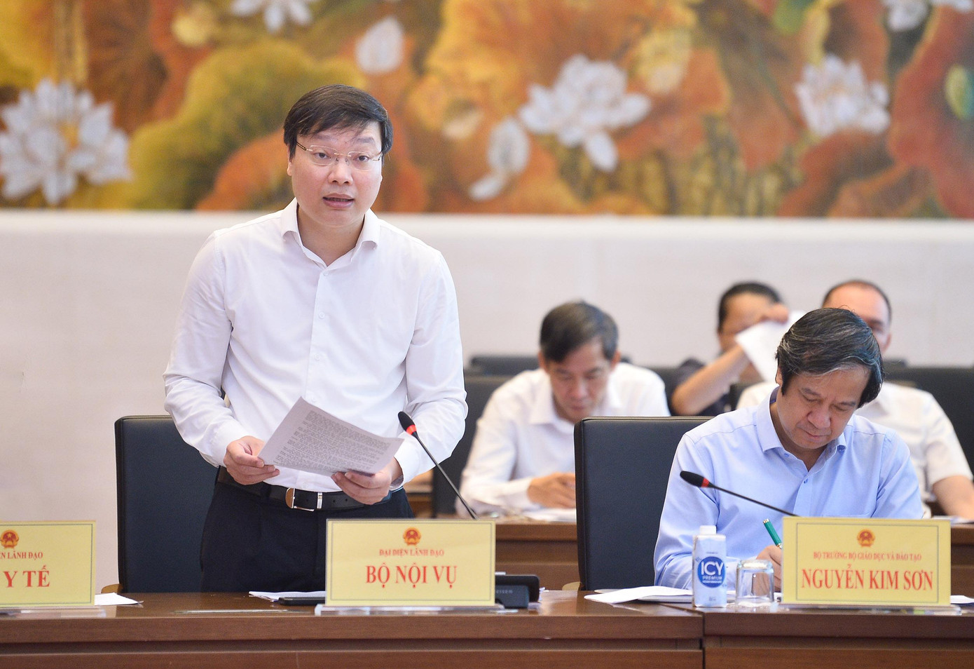 Thứ trưởng Bộ Nội vụ Trương Hải Long. Ảnh QH Thứ trưởng Bộ Nội vụ Trương Hải Long. Ảnh QH