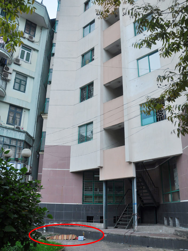 Hiện trường vụ việc