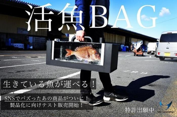 Trước đó, tại Nhật Bản, người ta cũng phát minh sản phẩm "túi cá sống" để bảo toàn độ tươi cho cá trước khi nấu.