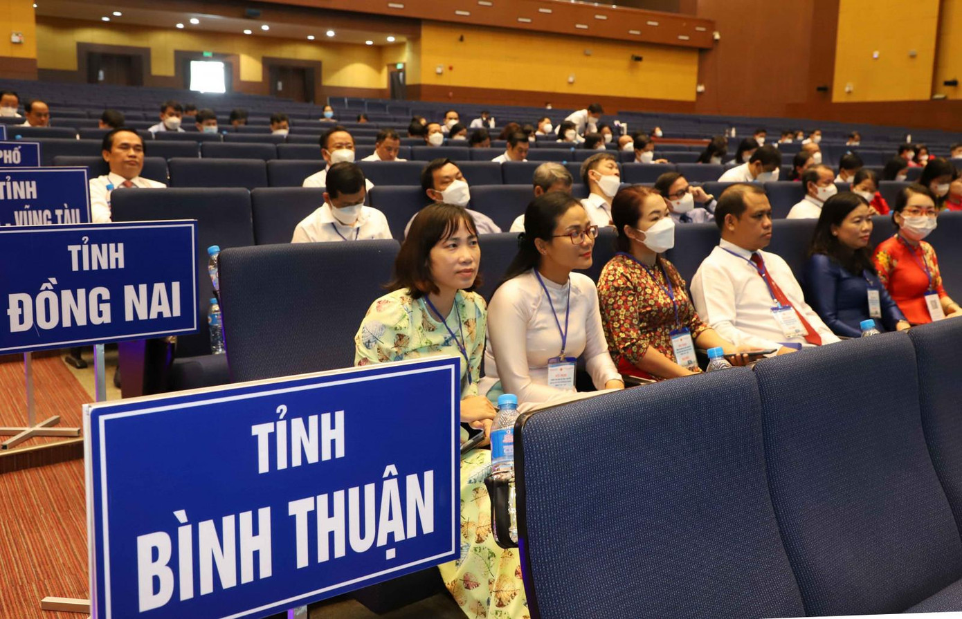 Các đại biểu tại hội nghị. Ảnh: Quốc Chiến/Báo Bình Dương Các đại biểu tại hội nghị. Ảnh: Quốc Chiến/Báo Bình Dương