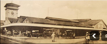 Toàn cảnh chợ Bến Thành