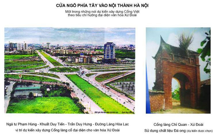 Phác thảo dự án Cổng Việt