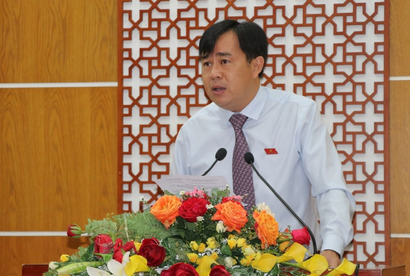 Ông Nguyễn Trọng Tấn - tân Chủ tịch UBND huyện Tân Biên (Tây Ninh). Ông Nguyễn Trọng Tấn - tân Chủ tịch UBND huyện Tân Biên (Tây Ninh).