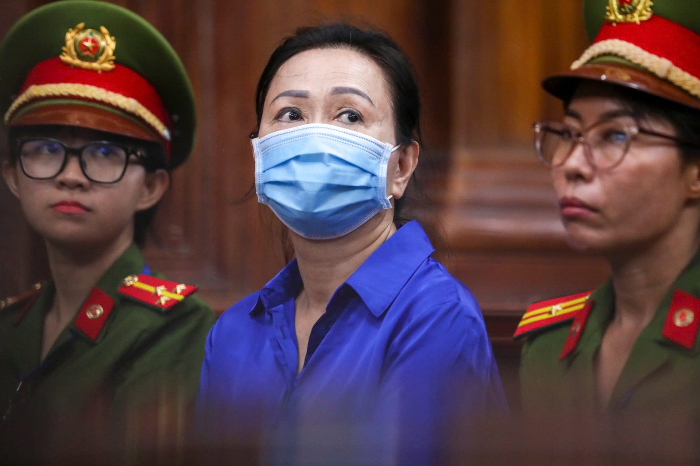 Bà Trương Mỹ Lan vừa bị HĐXX phúc thẩm tuyên y án tử hình. Ảnh: Tân Châu Bà Trương Mỹ Lan vừa bị HĐXX phúc thẩm tuyên y án tử hình. Ảnh: Tân Châu