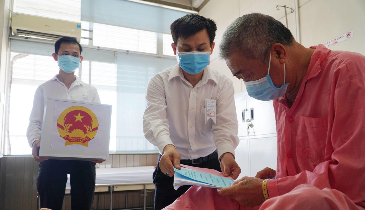 Tỷ lệ cử tri toàn quốc đi bầu cử đạt 98,43% ảnh 99 Tỷ lệ cử tri toàn quốc đi bầu cử đạt 98,43% ảnh 99