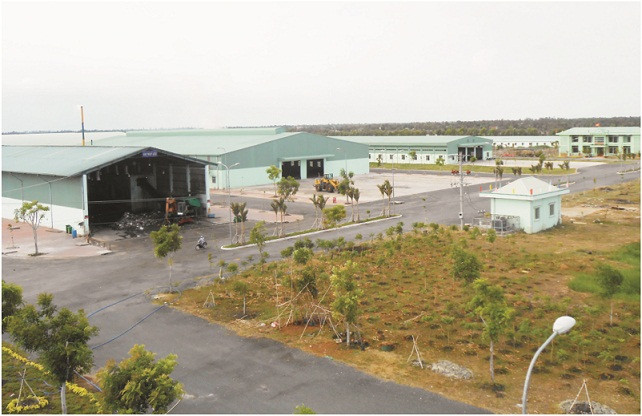 Nhà máy xử lý rác TP. Cà Mau.