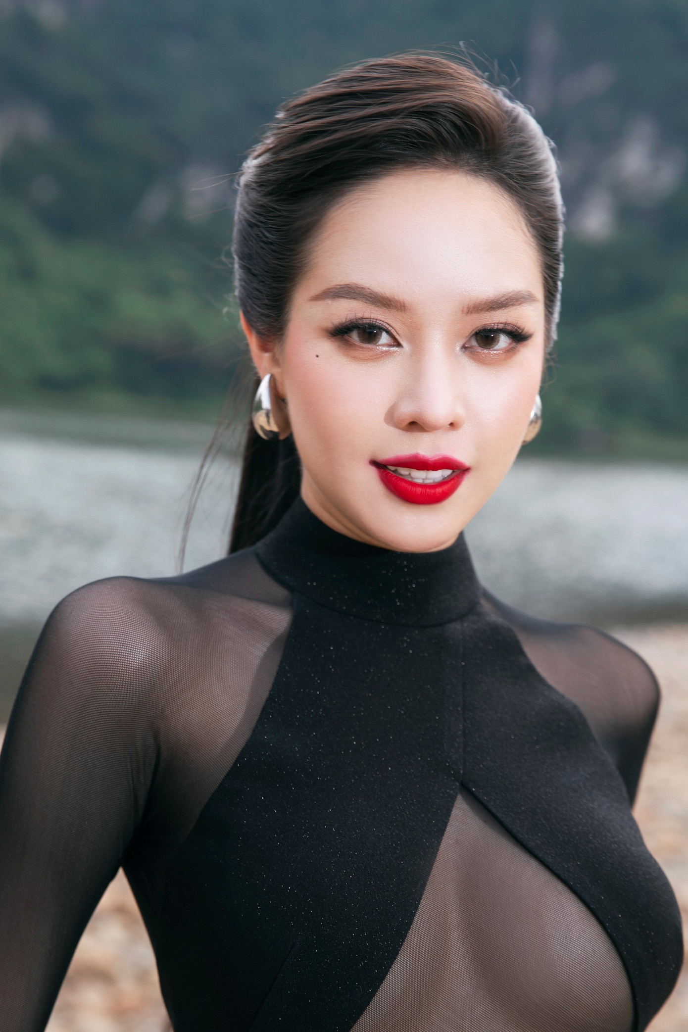 Hoa hậu Thanh Thủy được nhiều sự ủng hộ của công chúng khi thi Hoa hậu Quốc tế 2024.