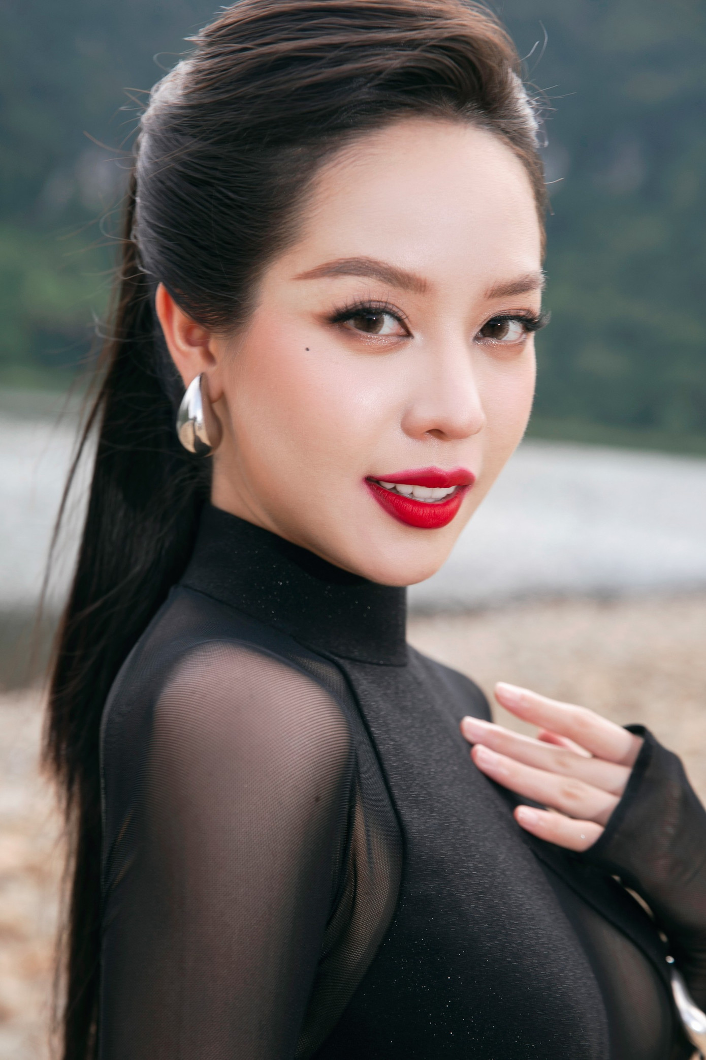 Hoa hậu Thanh Thủy được nhiều sự ủng hộ của công chúng khi thi Hoa hậu Quốc tế 2024.