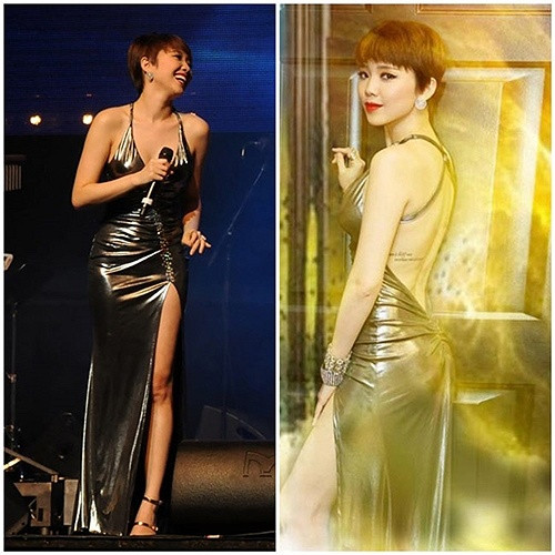 Tóc Tiên thường xuyên diện trang phục được cắt cúp táo bạo, khoe số đo ba vòng nóng bỏng, cơ thể nuột nà 