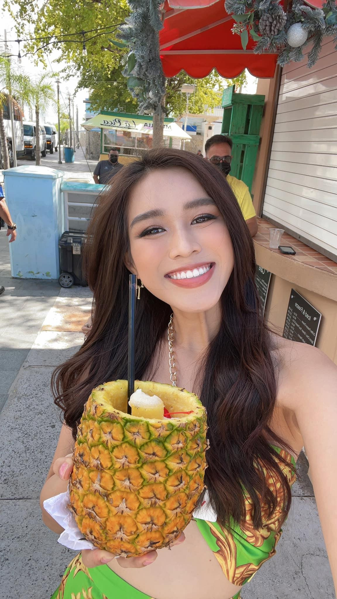 Sau hơn 10 ngày dự thi, Đỗ Thị Hà để lại ấn tượng là thí sinh có nhan sắc rạng ngời, luôn tràn đầy năng lượng, tinh thần quyết tâm và ghi dấu ấn trong các phần thi phụ.