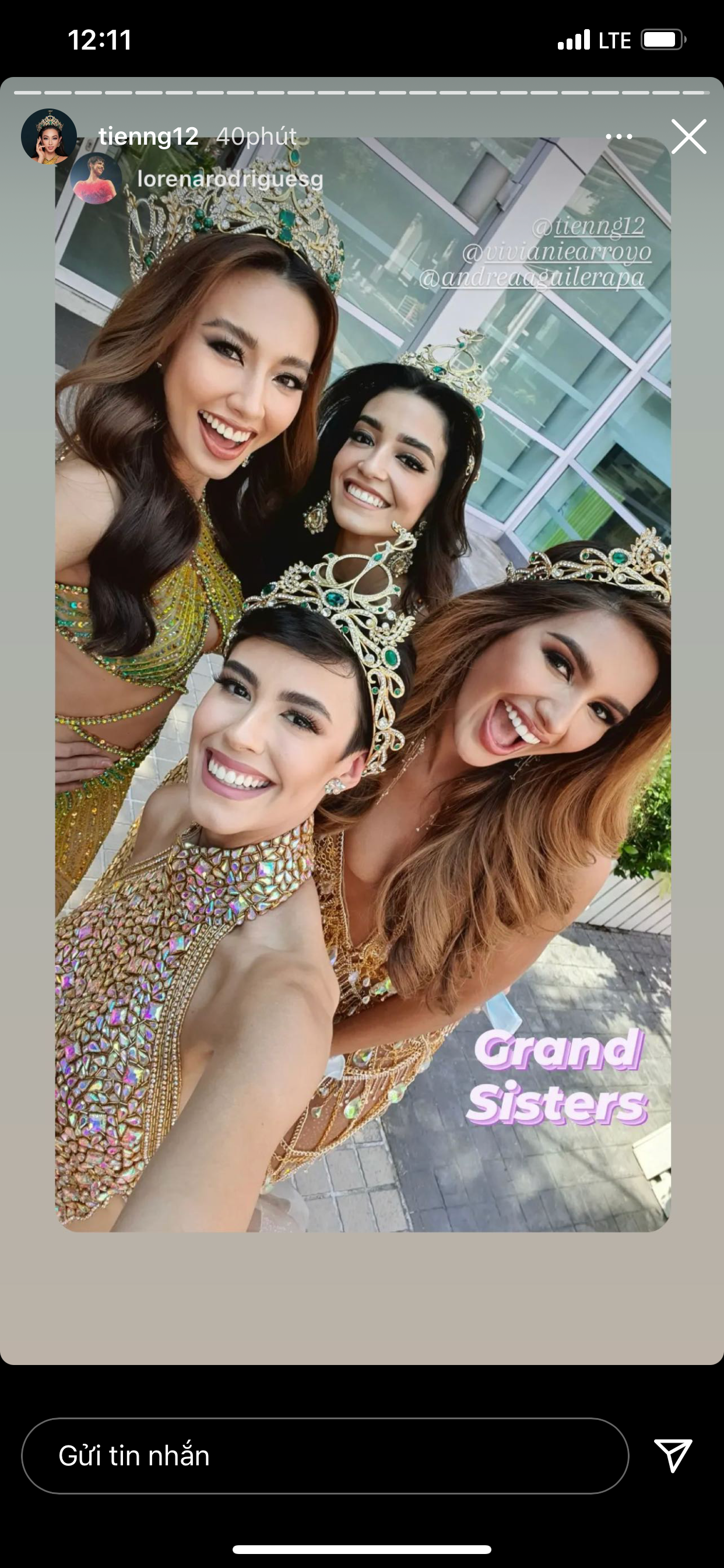 Thuỳ Tiên rạng rỡ bên dàn Á hậu Miss Grand International 2021. Thuỳ Tiên rạng rỡ bên dàn Á hậu Miss Grand International 2021.