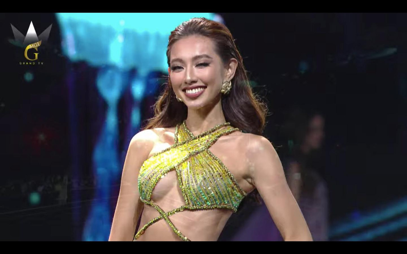 Thuỳ Tiên nổi bật trong đêm chung kết Miss Grand. Thuỳ Tiên nổi bật trong đêm chung kết Miss Grand.