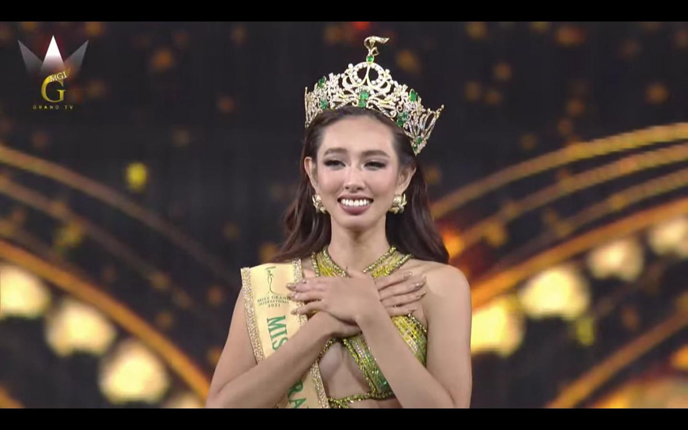 Hành trình đầy cảm xúc của Thuỳ Tiên trên sân khấu đêm chung kết Miss Grand 2021. Hành trình đầy cảm xúc của Thuỳ Tiên trên sân khấu đêm chung kết Miss Grand 2021.