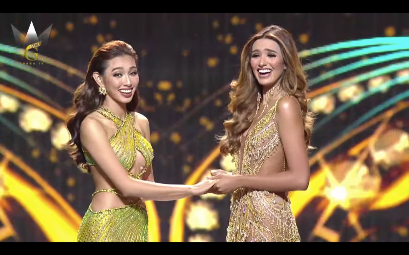 BTC quá khó khăn để lựa chọn ra tân Hoa hậu nên đã tiếp tục dành thêm 1 câu hỏi cho 2 người đẹp cuối cùng: "Tại sao bạn nghĩ rằng mình sẽ trở thành tân Hoa hậu Hoà bình?". Thuỳ Tiên cho biết cô xứng đáng trở thành tân Hoa hậu vì như Mr. Nawat đã nói, họ tìm kiếm một cô gái luôn sẵn sàng để làm việc và cô đã sẵn sàng để trở thành Miss Grand 2021 và đã học tiếng Thái để ở lại Thái Lan 1 năm để hoàn thành sứ mệnh của mình".