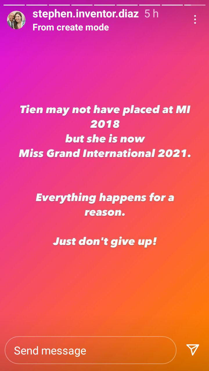 Những chia sẻ của ông Stephen Inventor-Diáz trên trang cá nhân.