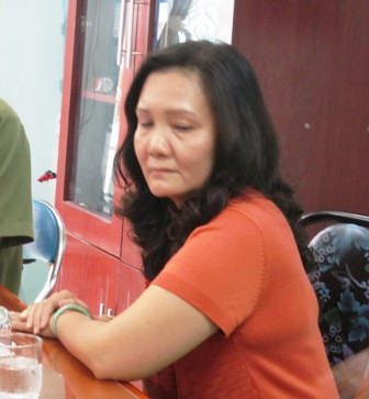 Cô Thủy - Hiệu trưởng trường Mầm Non 10A - vẫn chưa hết bàng hoàng sau vụ việc.