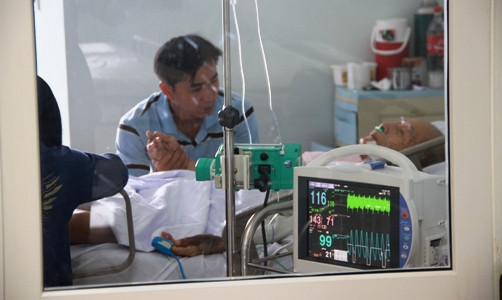 Bệnh nhân được điều trị với những thiết bị hiện đại bậc nhất