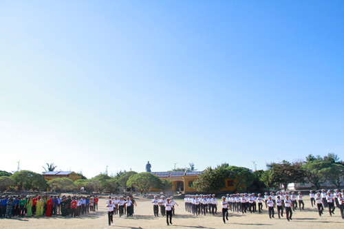 Cận cảnh lễ chào cờ trọng thể trên đảo Song Tử Tây ảnh 14