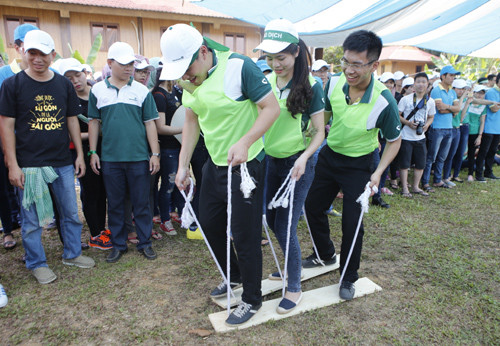 Đoàn Thanh niên Vietcombank tổ chức hội trại ảnh 9