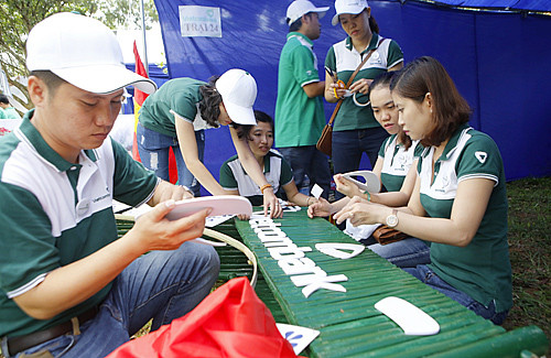 Đoàn Thanh niên Vietcombank tổ chức hội trại ảnh 6