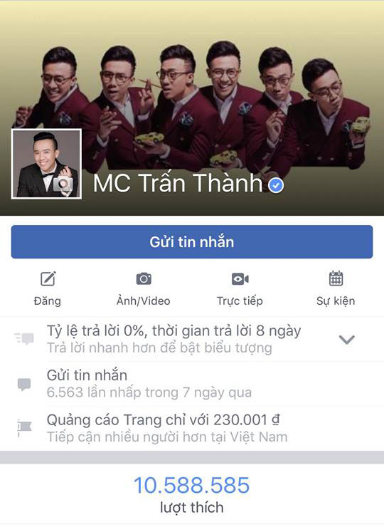 Trấn Thành trở thành nghệ sĩ 'quyền lực' nhất trên mạng xã hội ảnh 1