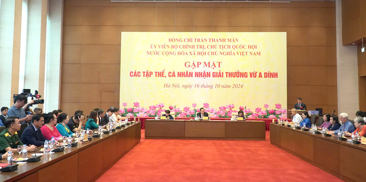 Quang cảnh buổi gặp mặt. Ảnh: Quang Trường Quang cảnh buổi gặp mặt. Ảnh: Quang Trường