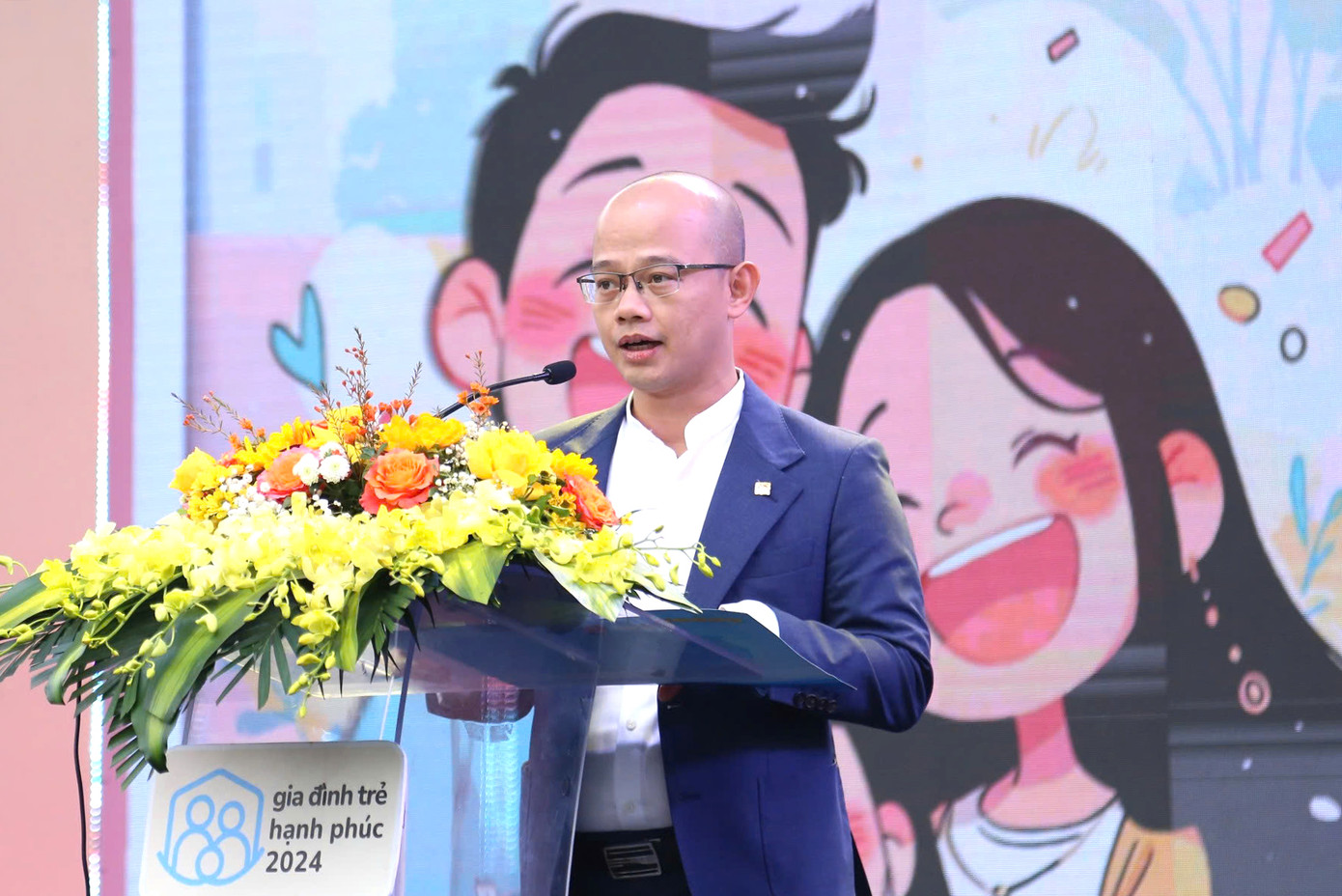 Ông Nguyễn Thanh Tuấn phát biểu tại chương trình. Ảnh: Lâm Đăng Hải