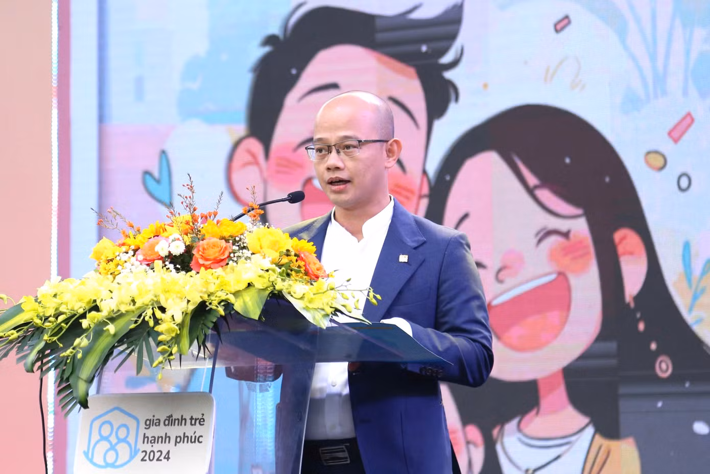 Ông Nguyễn Thanh Tuấn phát biểu tại chương trình. Ảnh: Lâm Đăng Hải