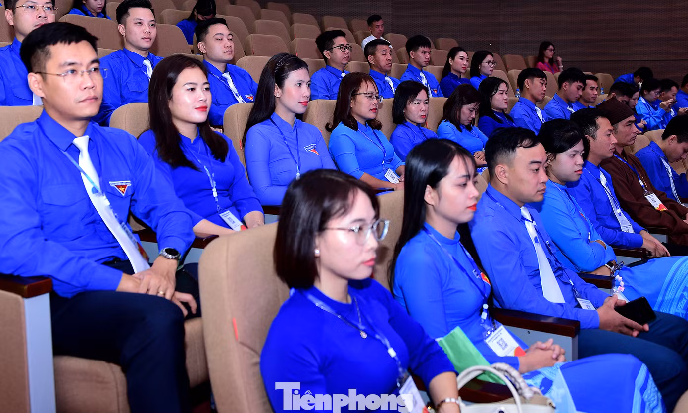 Đại biểu tham dự phiên trọng thể Đại hội. Ảnh: Xuân Tùng Đại biểu tham dự phiên trọng thể Đại hội. Ảnh: Xuân Tùng