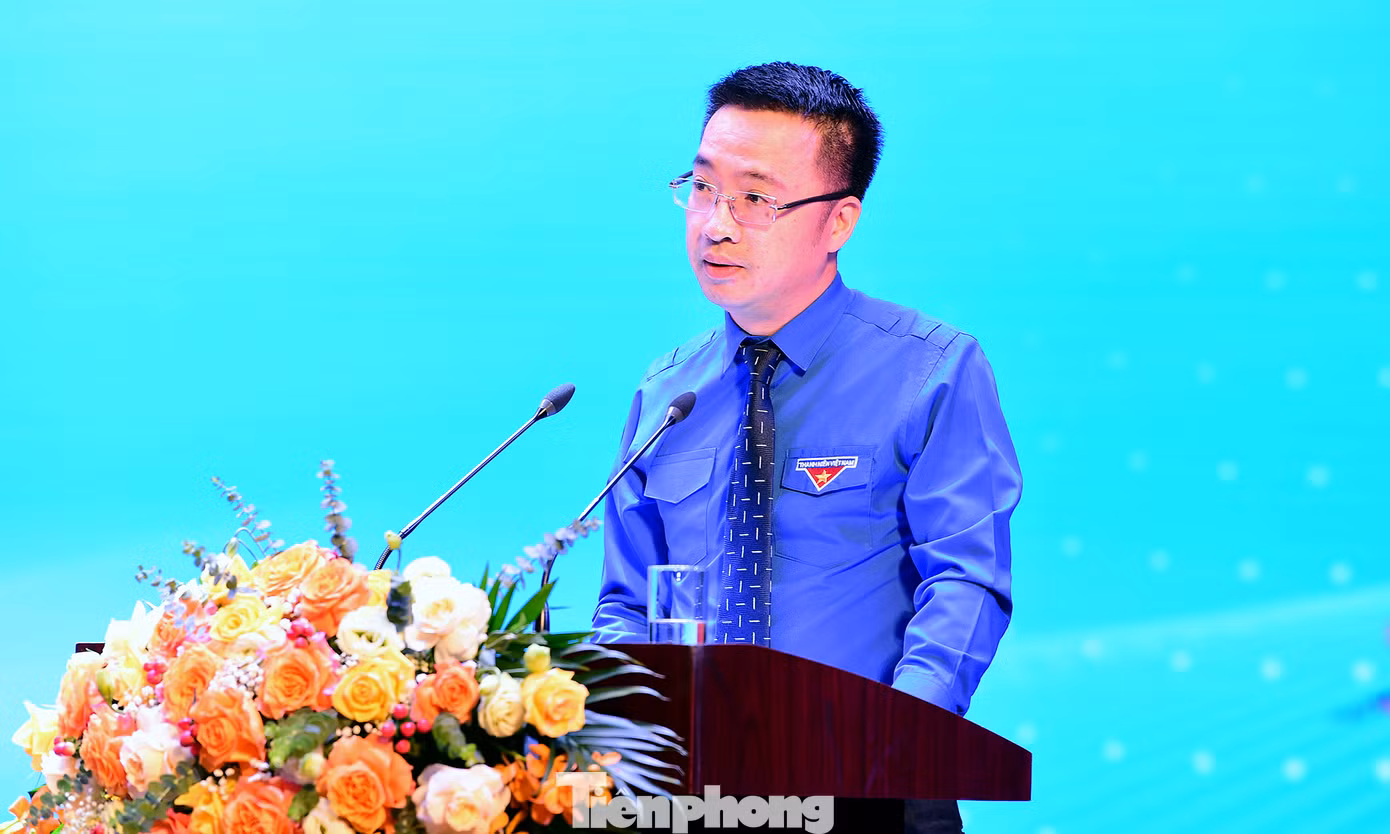 Anh Nguyễn Tường Lâm phát biểu chỉ đạo tại chương trình. Ảnh: Xuân Tùng Anh Nguyễn Tường Lâm phát biểu chỉ đạo tại chương trình. Ảnh: Xuân Tùng