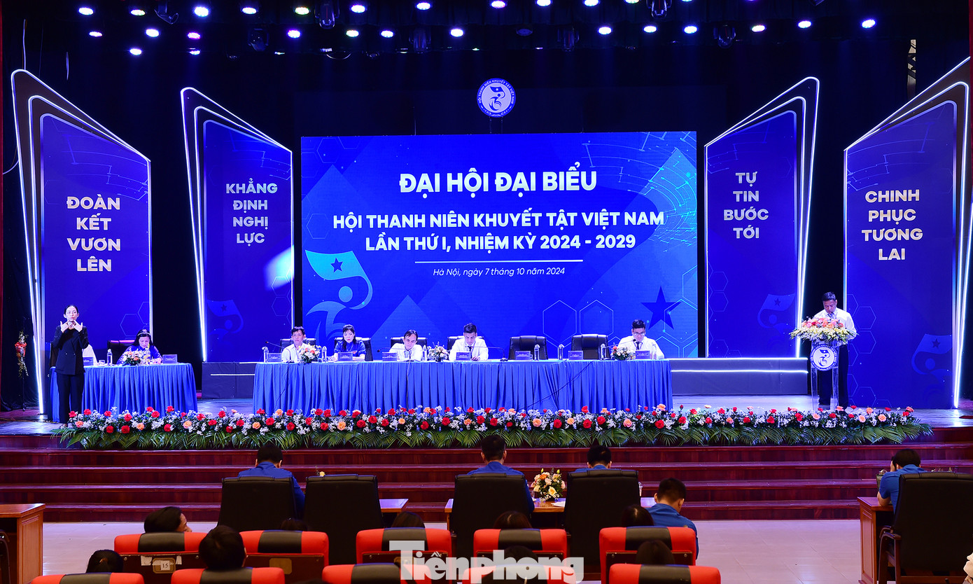 Phiên thứ nhất Đại hội. Ảnh: Xuân Tùng Phiên thứ nhất Đại hội. Ảnh: Xuân Tùng