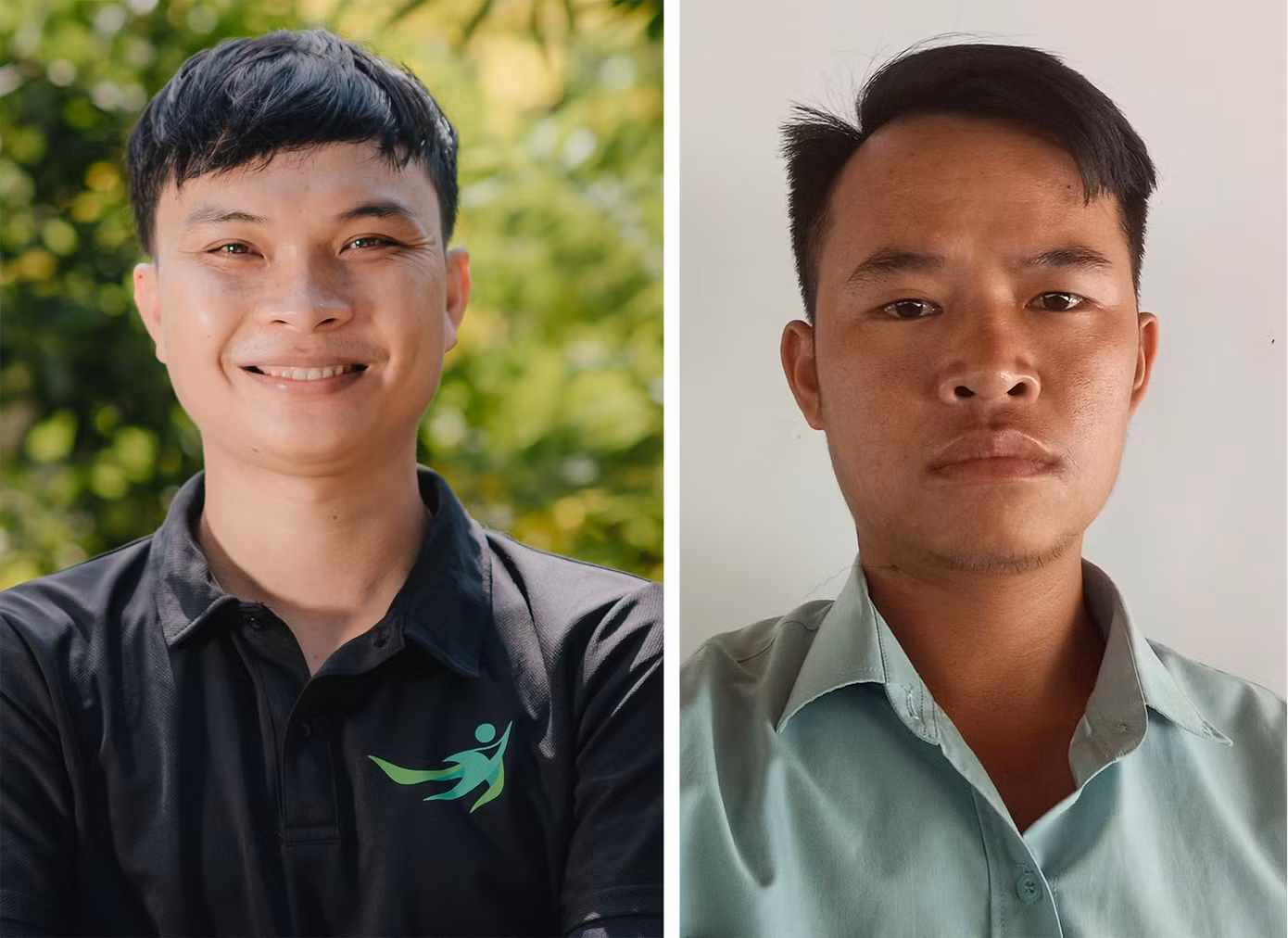 Anh Nguyễn Lương Ngọc và anh Hiên Cuôn. Anh Nguyễn Lương Ngọc và anh Hiên Cuôn.