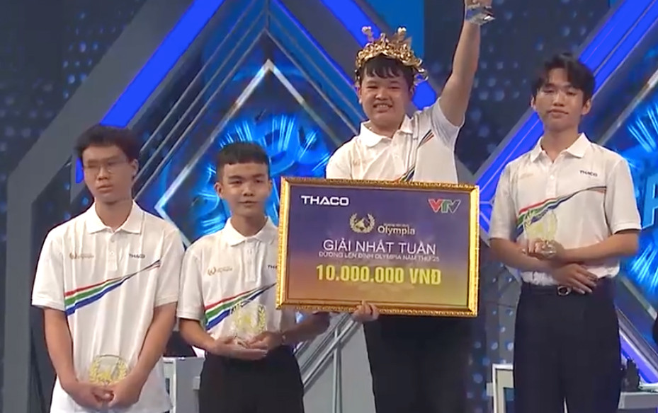 Lục Duy Mạnh giành được vòng nguyệt quế ở trận tuần 2 tháng 1 quý I. Lục Duy Mạnh giành được vòng nguyệt quế ở trận tuần 2 tháng 1 quý I.