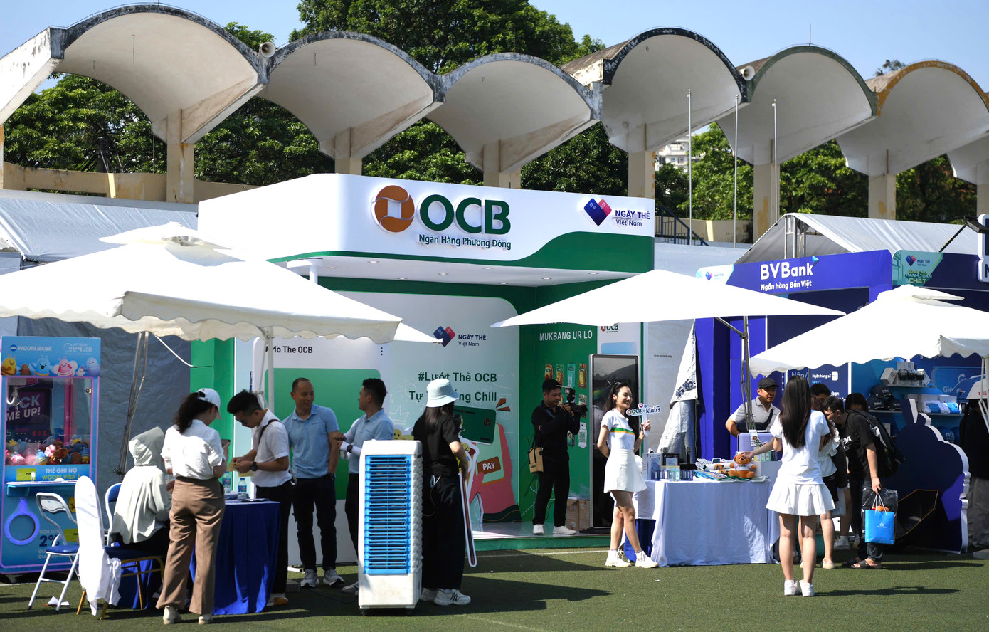 Sự kiện năm nay có nhiều điểm mới, thú vị và trải nghiệm công nghệ thanh toán thông minh 100% không sử dụng tiền mặt; hoạt động giải trí và mua sắm cho người trẻ cũng như các gia đình.