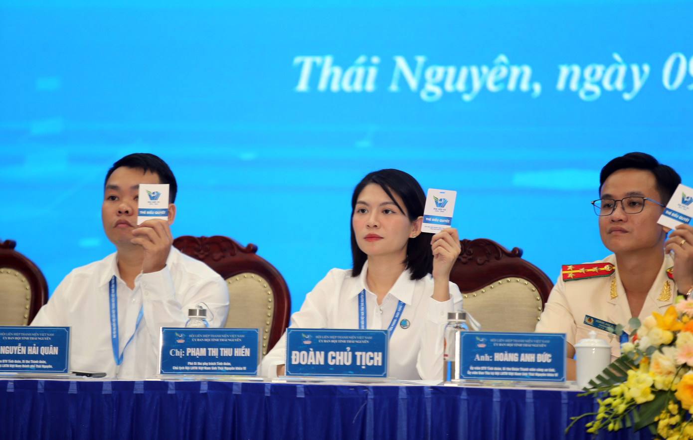 Đại hội hiệp thương thông qua các nội dung, chương trình. Ảnh: BTC Đại hội hiệp thương thông qua các nội dung, chương trình. Ảnh: BTC