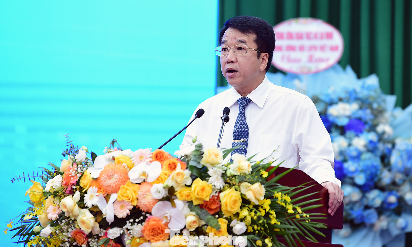 Ông Nguyễn Thanh Bình – Phó Chủ tịch UBND tỉnh Thái Nguyên phát biểu chỉ đạo tại Đại hội. Ảnh: Xuân Tùng