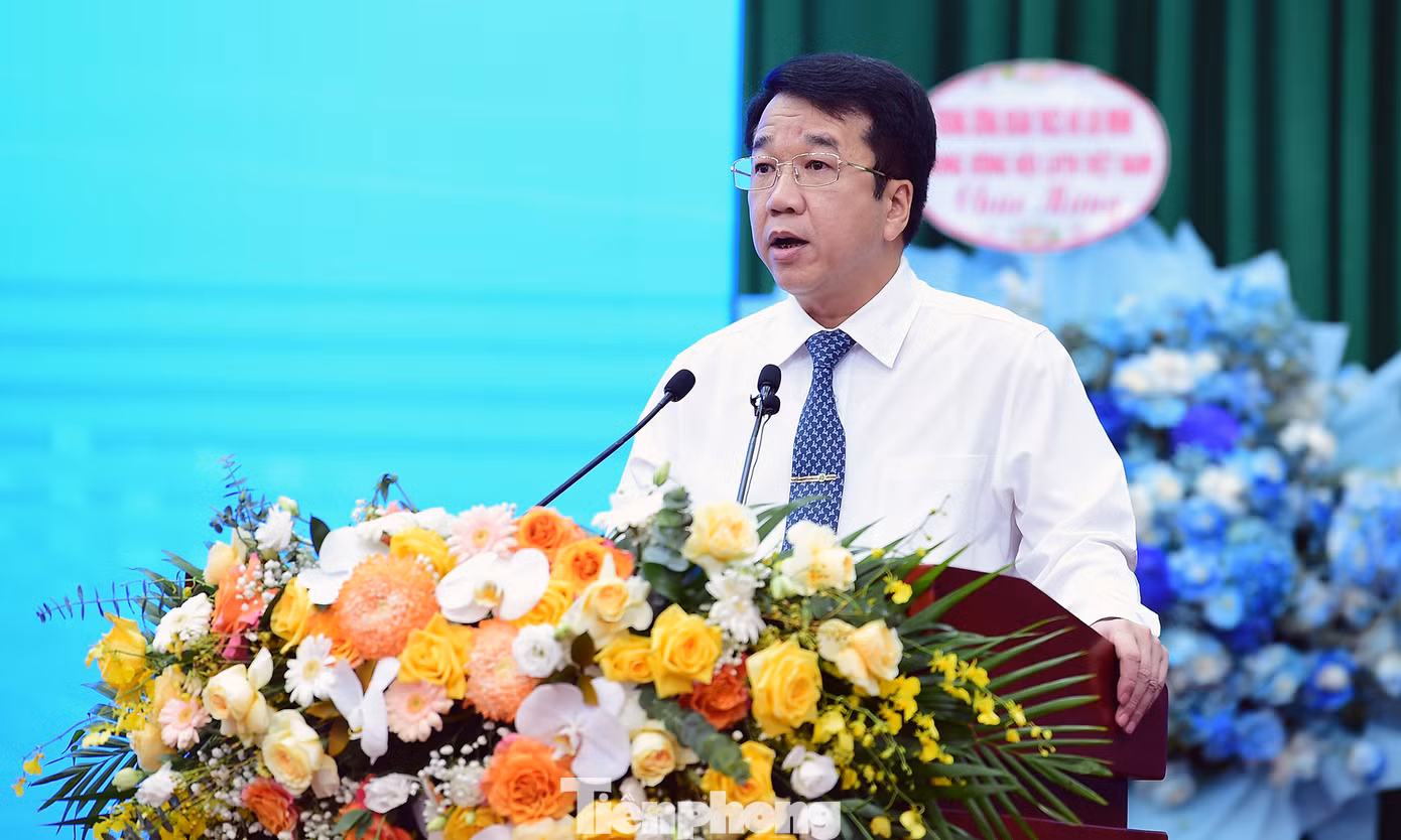 Ông Nguyễn Thanh Bình – Phó Chủ tịch UBND tỉnh Thái Nguyên phát biểu chỉ đạo tại Đại hội. Ảnh: Xuân Tùng Ông Nguyễn Thanh Bình – Phó Chủ tịch UBND tỉnh Thái Nguyên phát biểu chỉ đạo tại Đại hội. Ảnh: Xuân Tùng