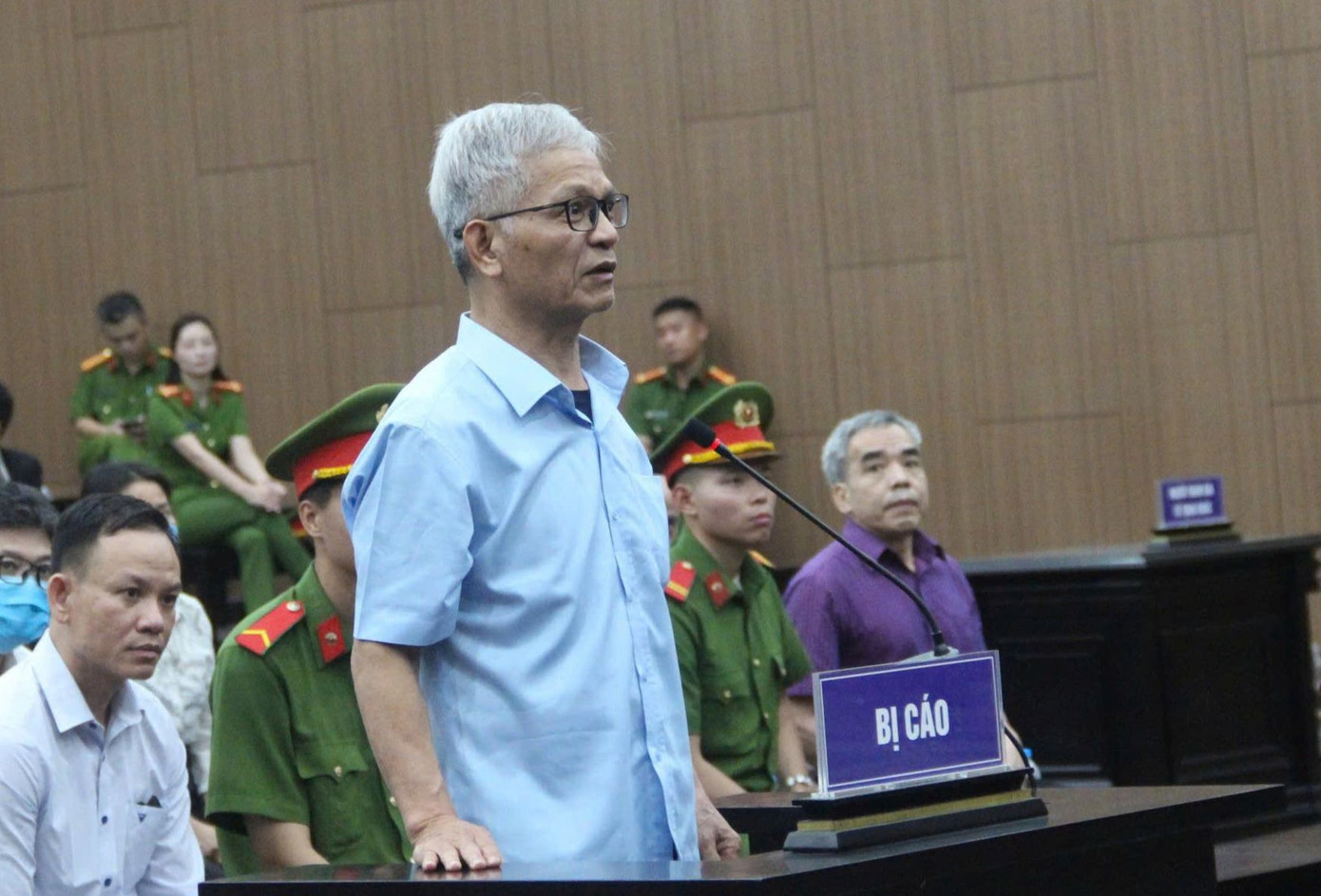 Bị cáo Lê Viết Chữ.