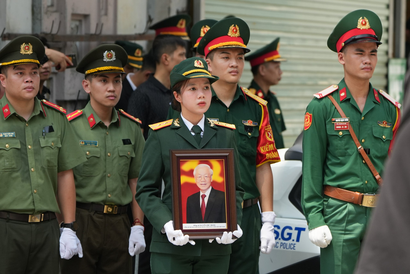 Các lực lượng vũ trang chờ đưa tiễn, vĩnh biệt Tổng Bí thư Nguyễn Phú Trọng Các lực lượng vũ trang chờ đưa tiễn, vĩnh biệt Tổng Bí thư Nguyễn Phú Trọng
