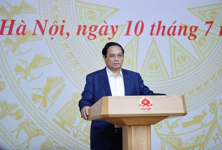 Thủ tướng Phạm Minh Chính phát biểu khai mạc phiên họp.