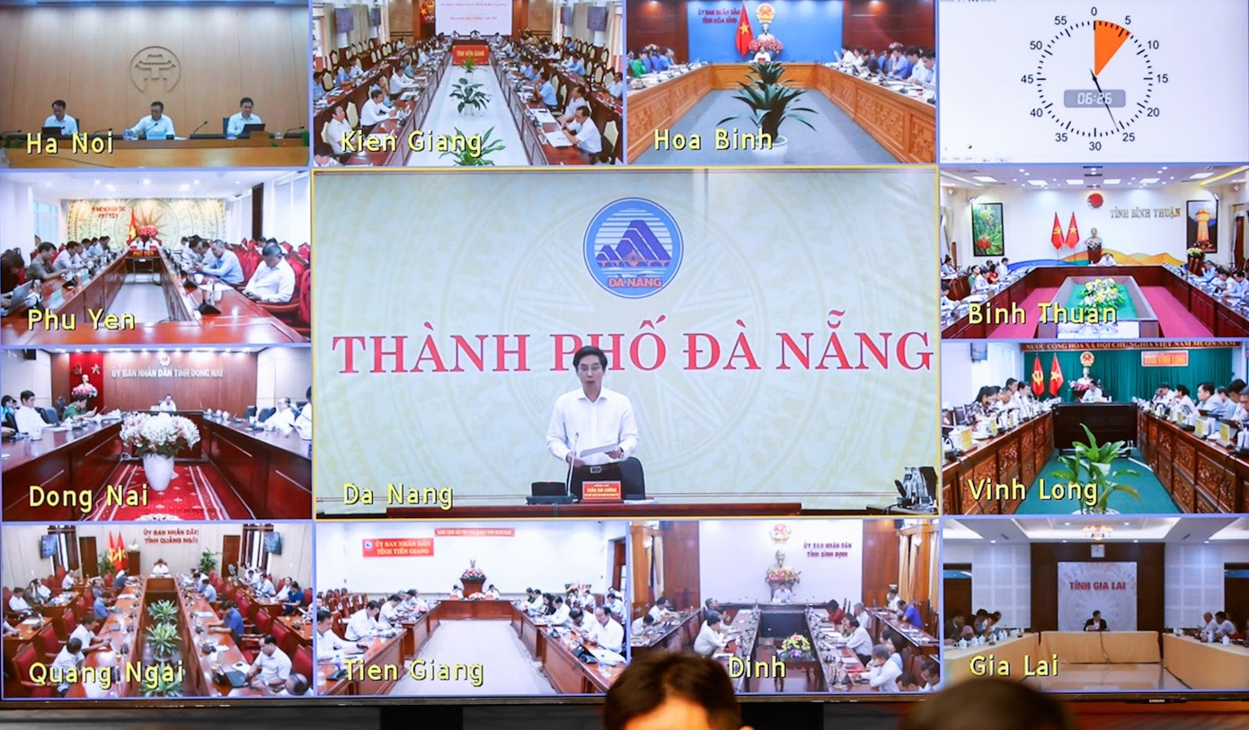 Các địa phương tham dự phiên họp Ban Chỉ đạo cải cách hành chính.