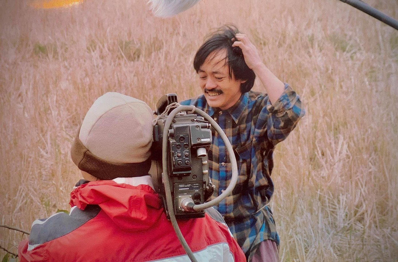 Nghệ sĩ Giang Còi là người luôn thường trực nụ cười lạc quan