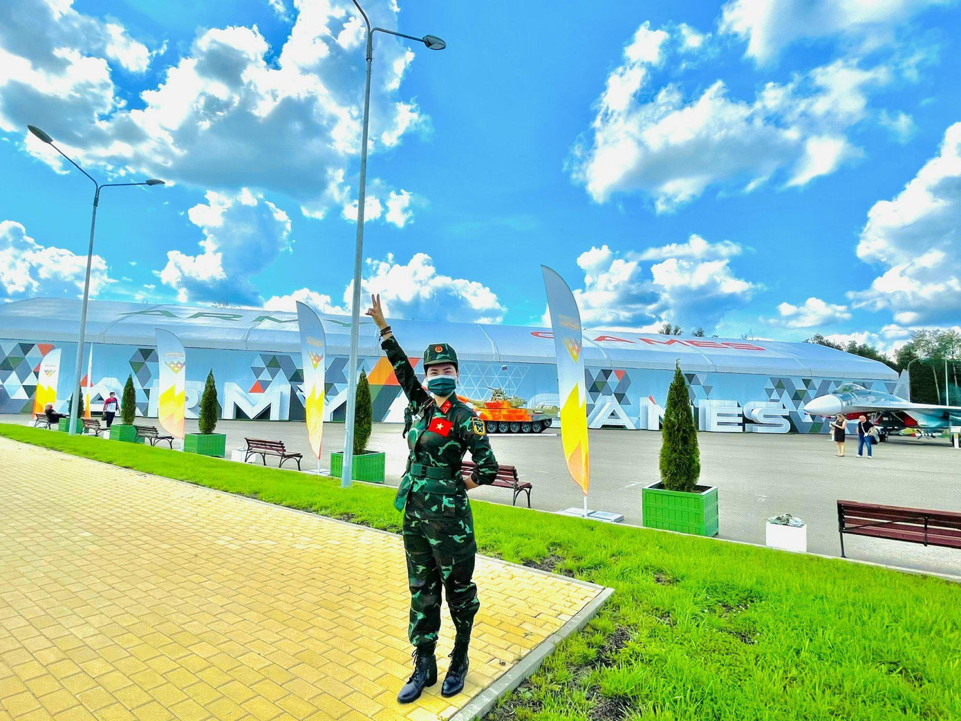 Lương Nguyệt Anh tham gia hoạt động bên lề chuẩn bị cho Hội thao Quân sự quốc tế 2021 Lương Nguyệt Anh tham gia hoạt động bên lề chuẩn bị cho Hội thao Quân sự quốc tế 2021